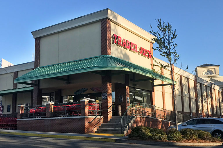 Trader Joe’s Buckhead storefront on Peachtree Road in Atlanta
