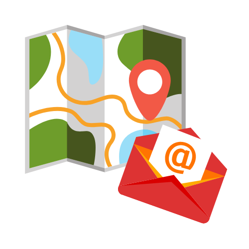 Map and Email